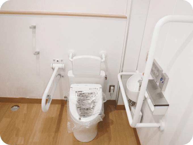 衛生器具の設置の画像