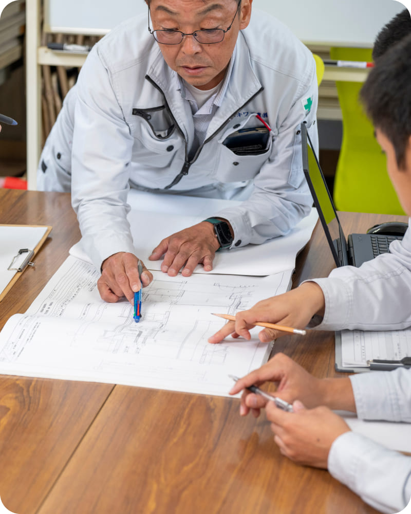 蛇口点検シーン