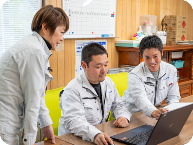 話し合いシーン